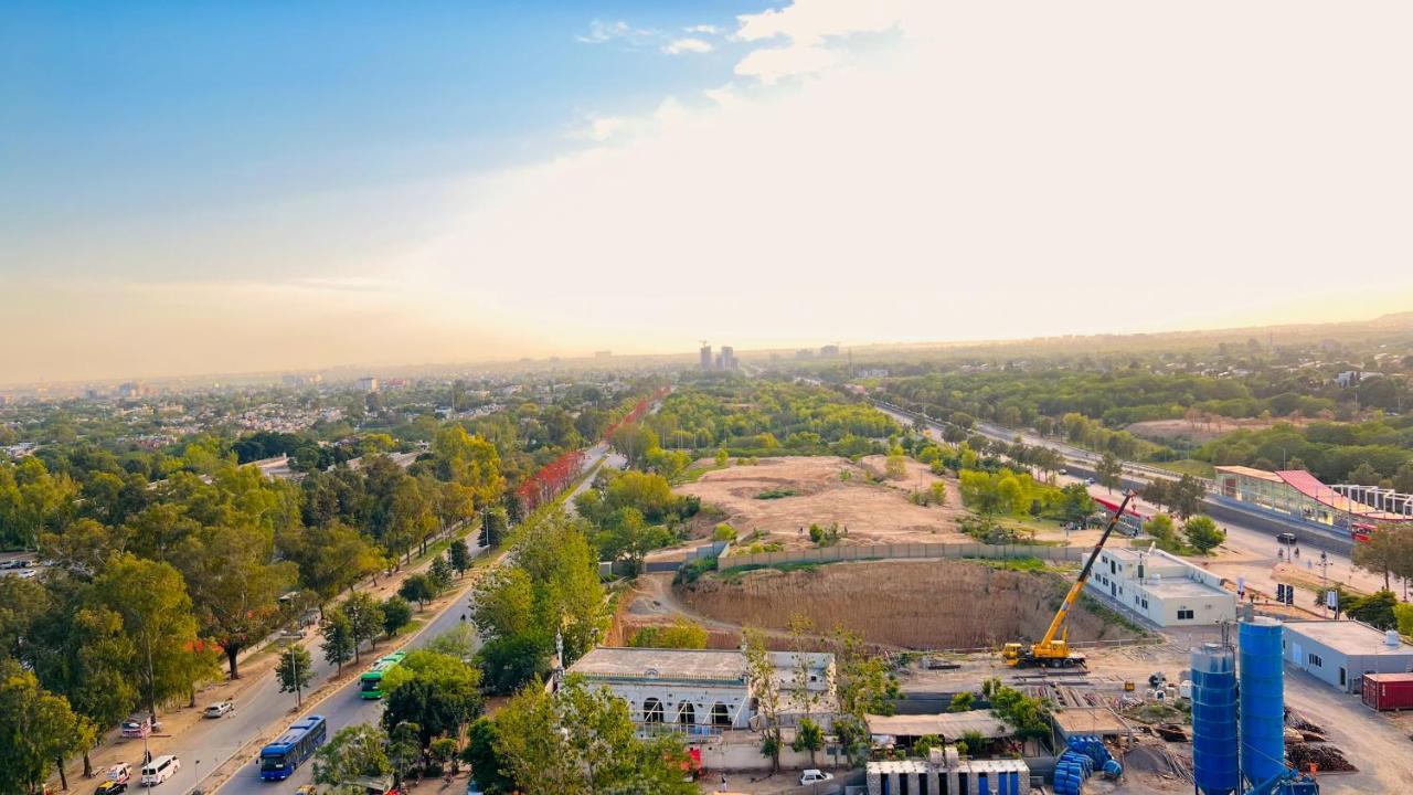 Appartement Sky Heights Luxury Apart Facing Centaurus à Islamabad Extérieur photo